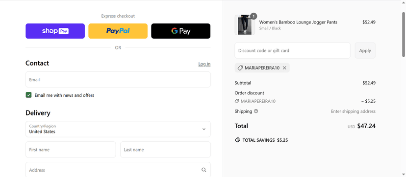 Spun Bamboo Clothing Coupon Code - Get 10% Off at Checkout
